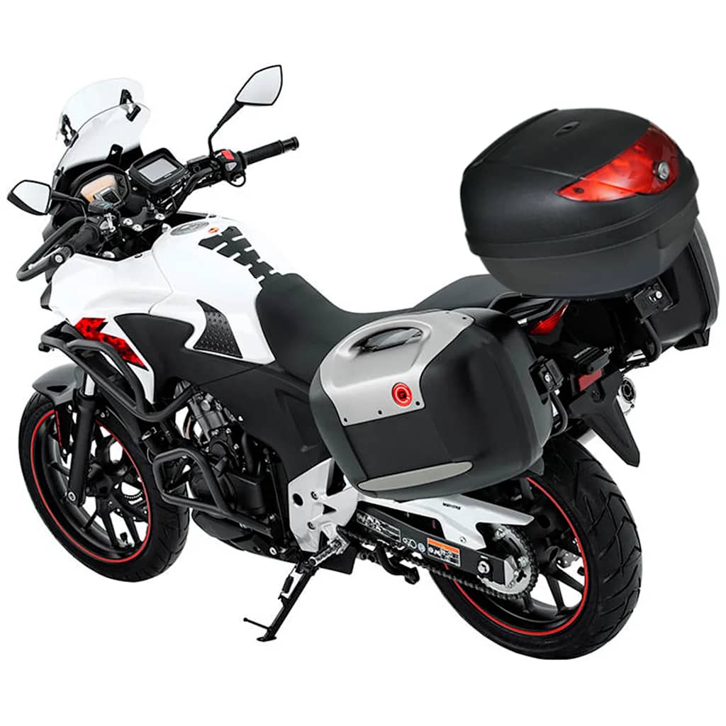 150362 vidaXL Motorbike Top Case 36 L for Single Helmet