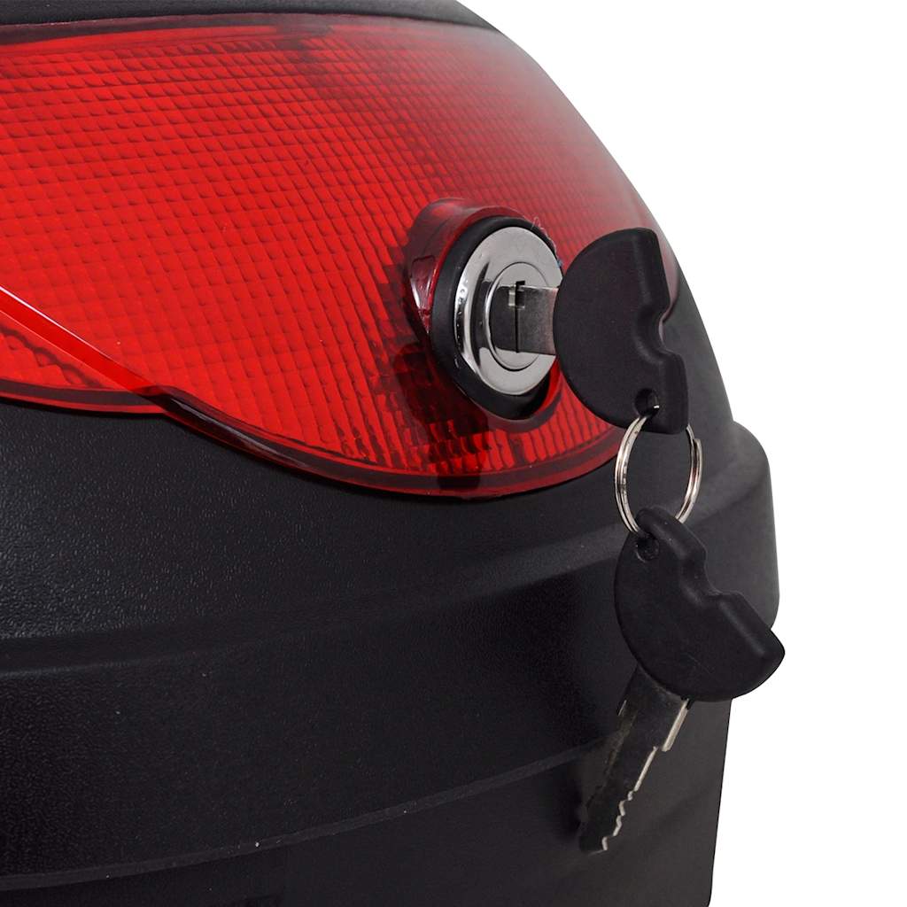150362 vidaXL Motorbike Top Case 36 L for Single Helmet
