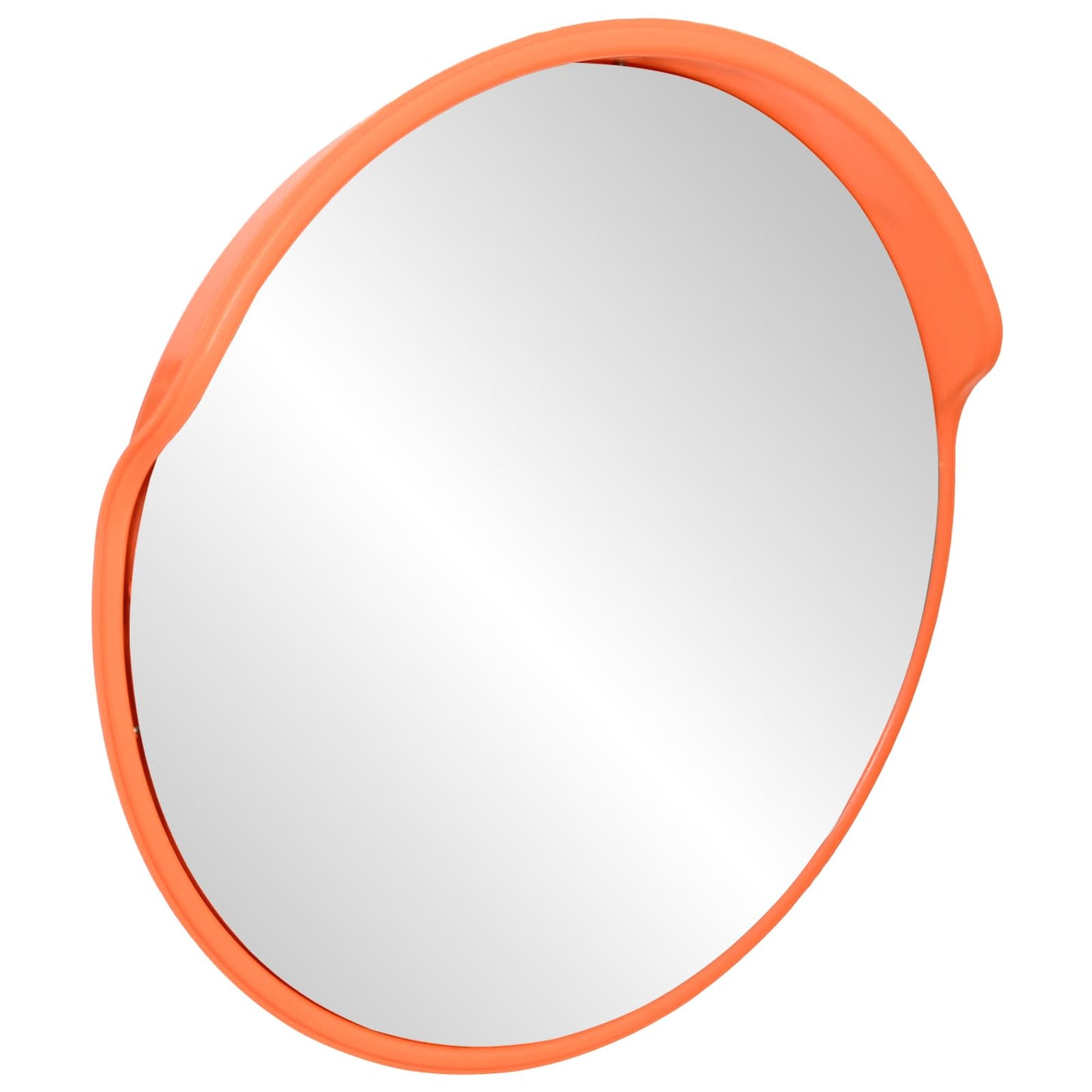 Convex Traffic Mirror PC Plastic Orange 60 cm Outdoor