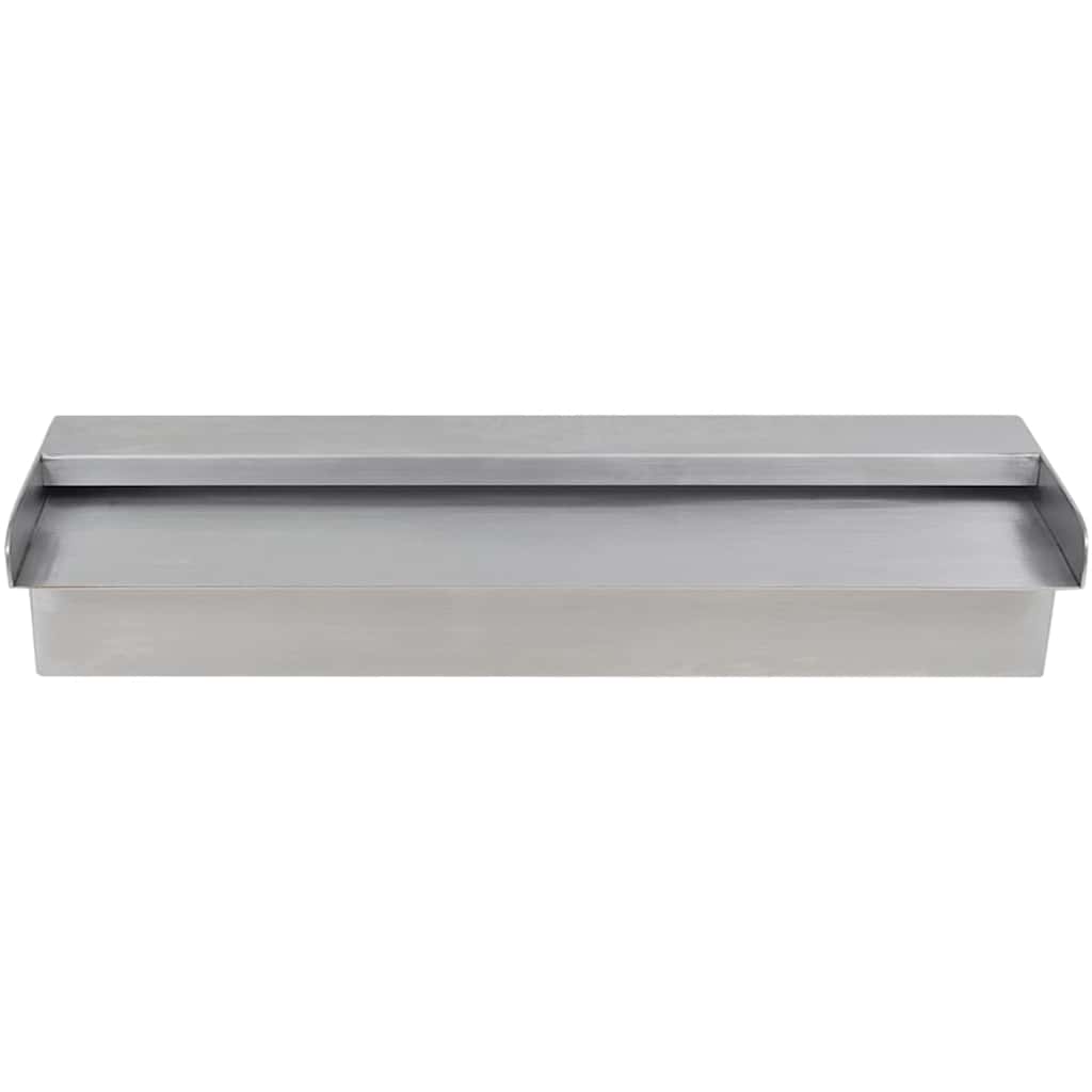 41666 Rectangular Waterfall Pool Fountain Stainless Steel 45 cm