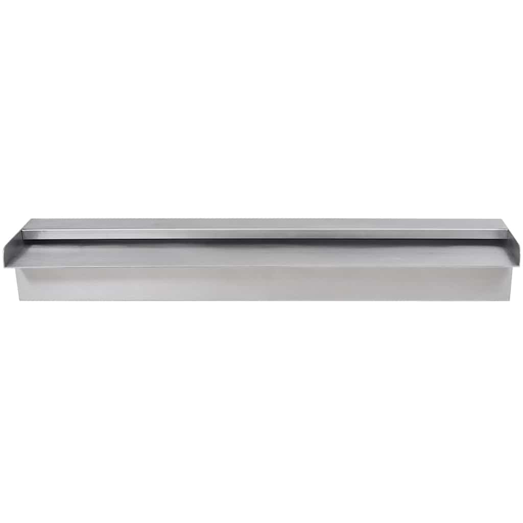 41667 Rectangular Waterfall Pool Fountain Stainless Steel 60 cm