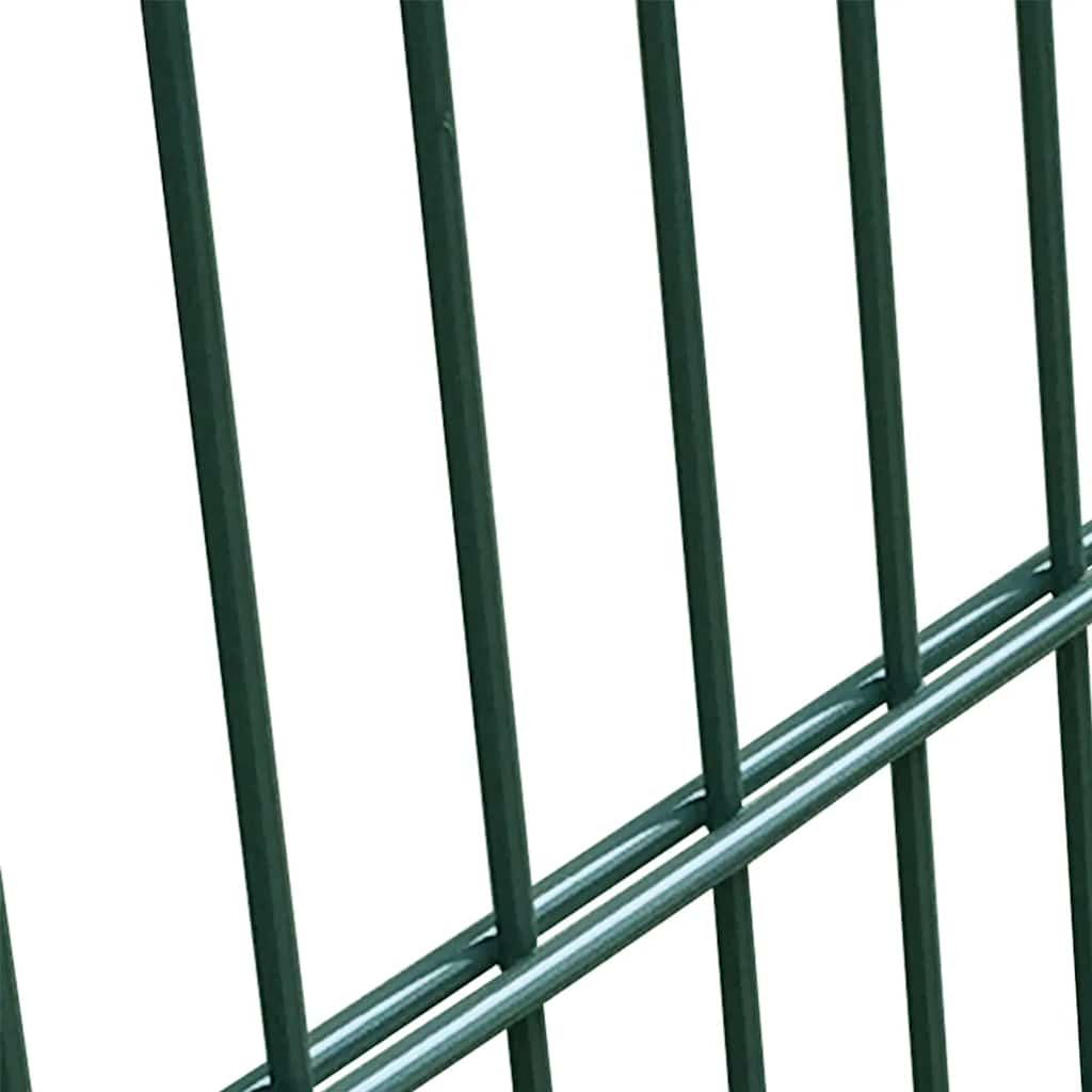 141752 vidaXL 2D Fence Gate (Single) Green 100x180 cm