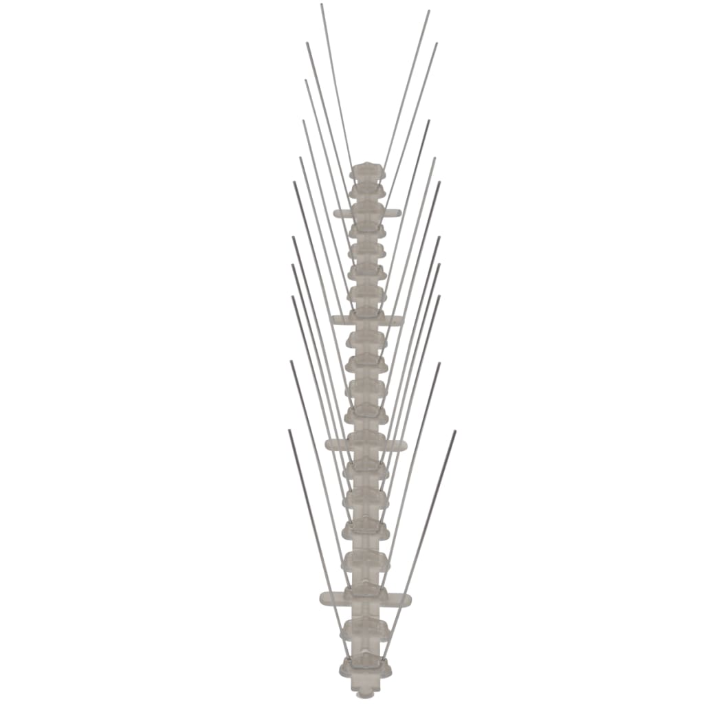 2-row Plastic Bird & Pigeon Spikes Set of 6 3 m