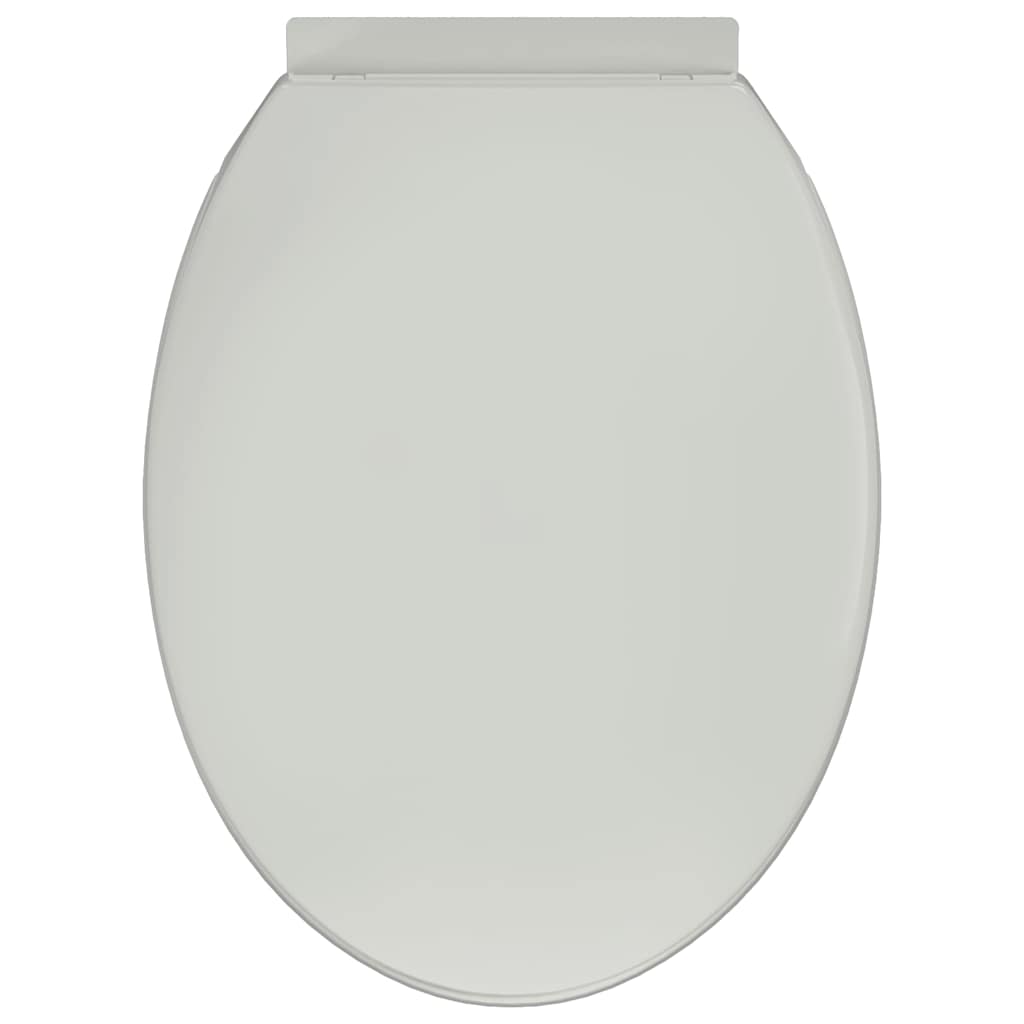 Soft-close Toilet Seat White Oval