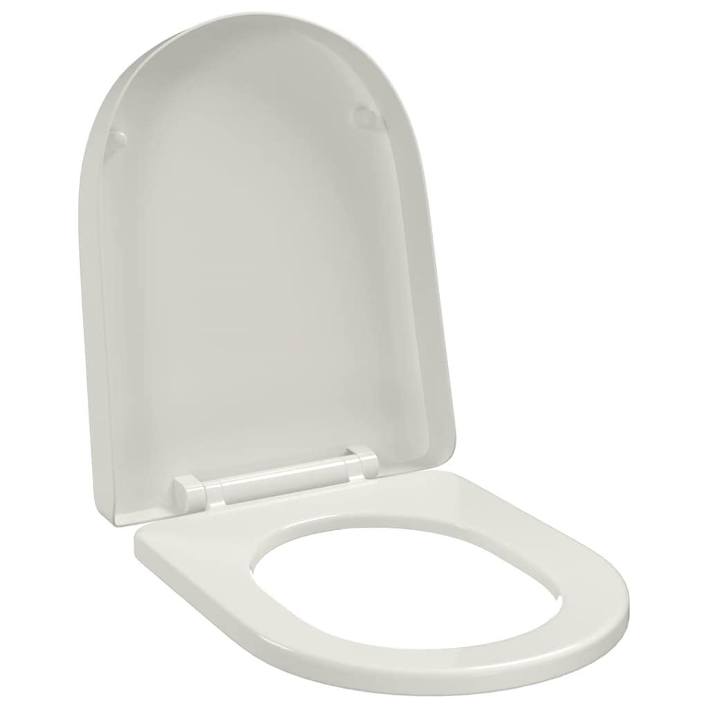 White Soft-close Toilet Seat Square