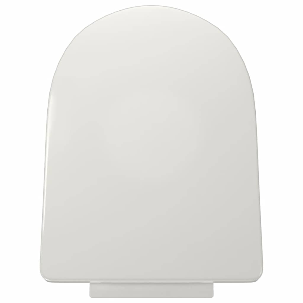 White Soft-close Toilet Seat Square