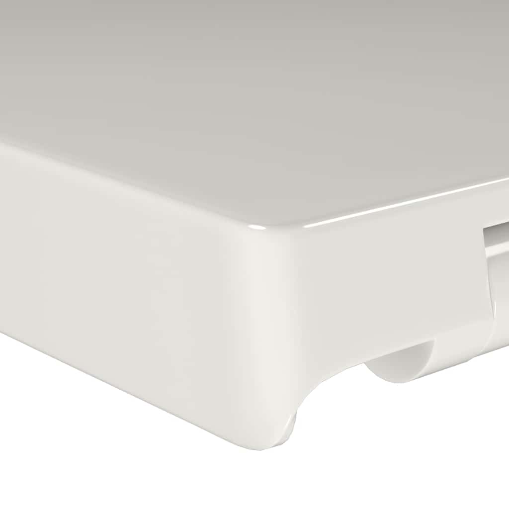 Soft-close Toilet Seat with Quick-release Design White Square