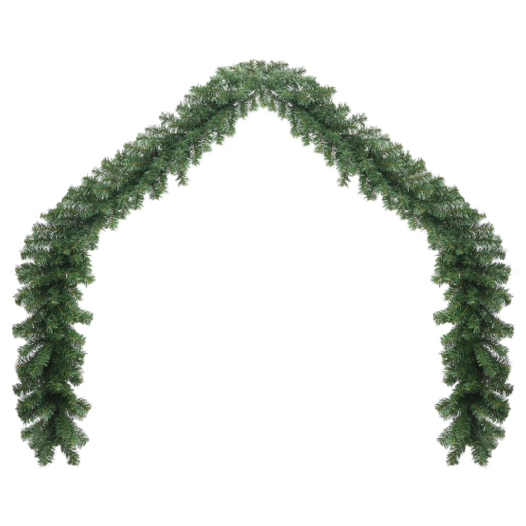 vidaXL Christmas Garland with LED Lights 10 m