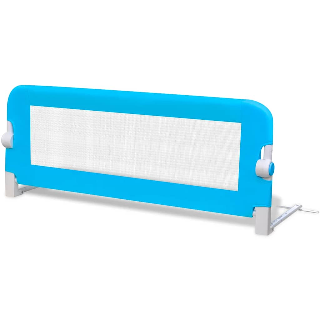 vidaXL Toddler Safety Bed Rail 102 x 42 cm Blue