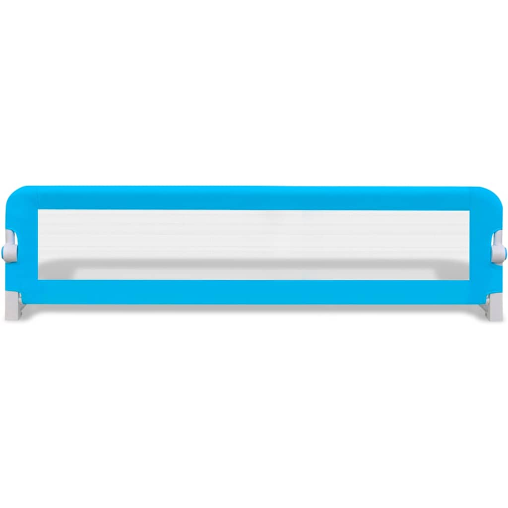 vidaXL Toddler Safety Bed Rail 150 x 42 cm Blue