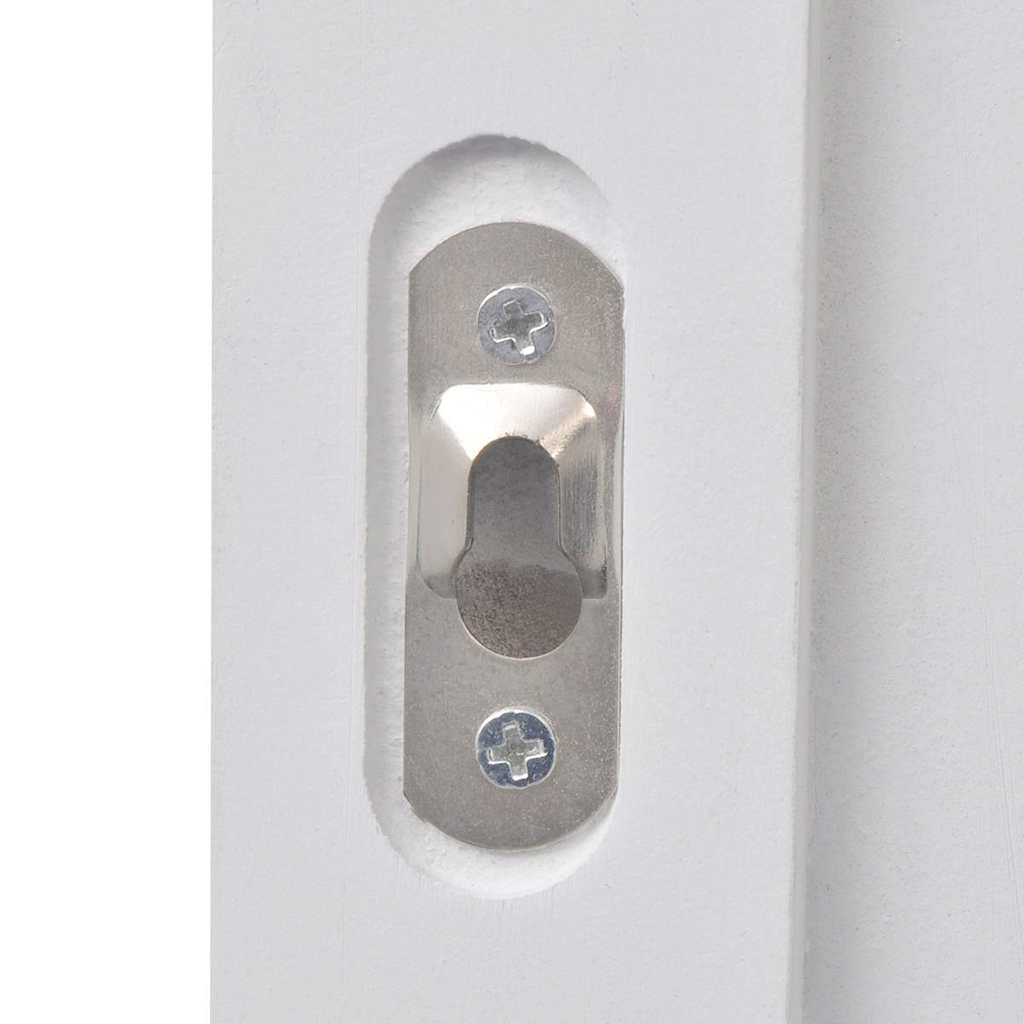 242437 vidaXL Coat Racks 2 pcs White