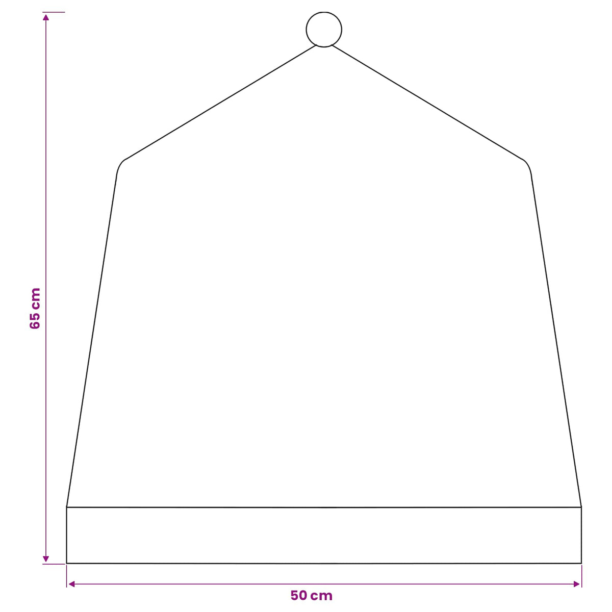 131012 6 Santa Claus Hat Chair Back Covers
