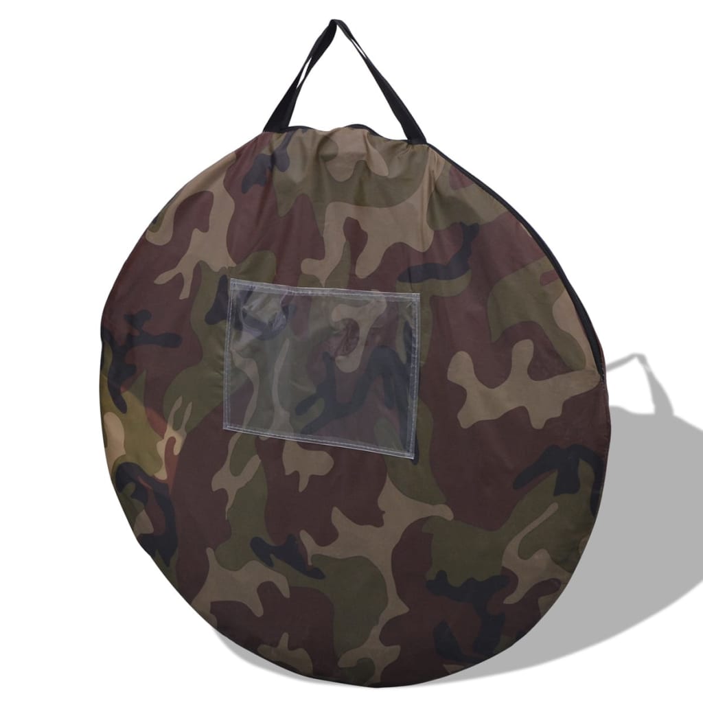 vidaXL 2-person Pop-up Tent Camouflage