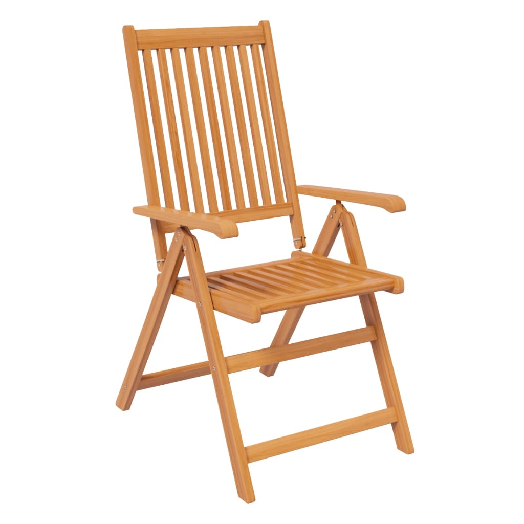 7 Piece Outdoor Dining Set Solid Acacia Wood 150-200 cm