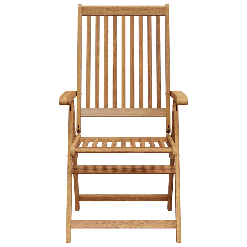 Dining Chair | Set of 2 | Natural Brown | Solid Acacia wood | Standard