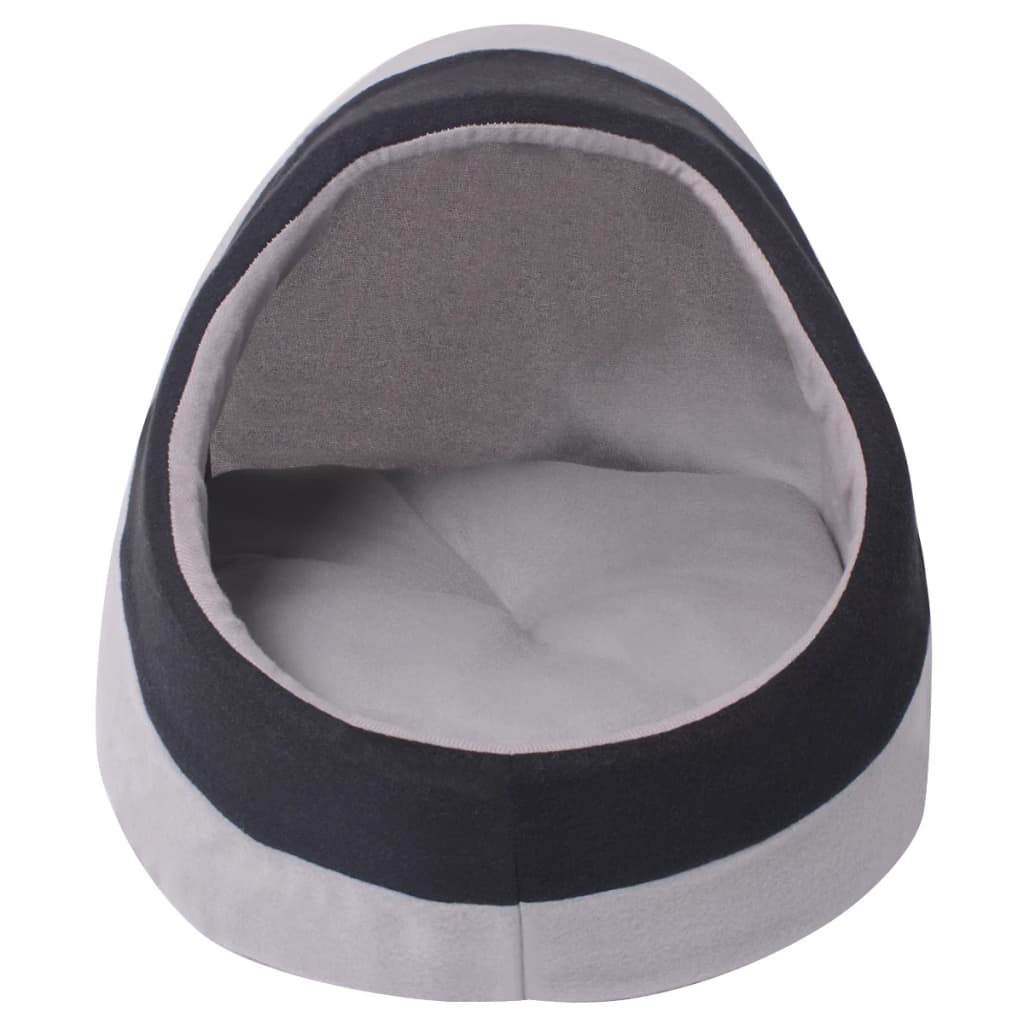 vidaXL Cat Cubby Grey and Black L