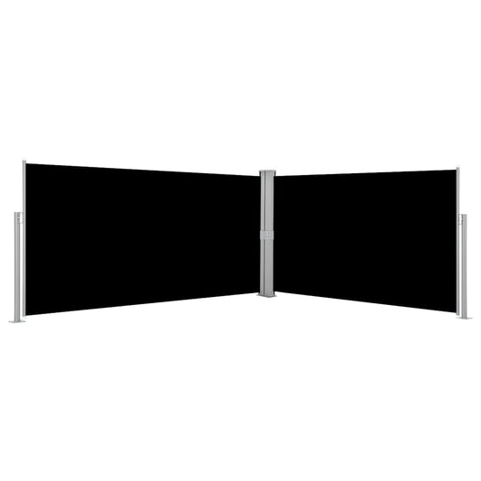 Side Awning | Black | Polyester with PU coating | 160 x 600 cm