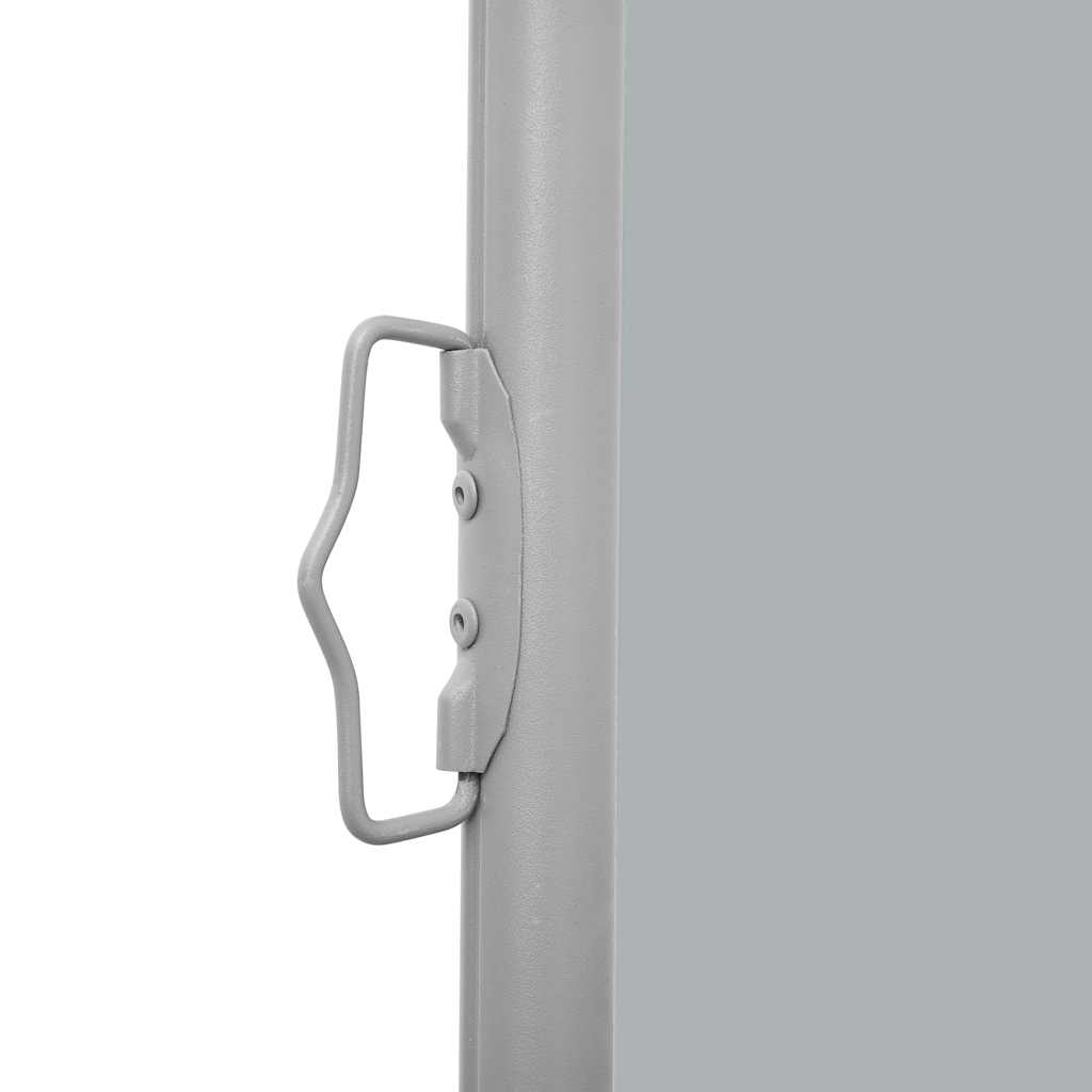 Side Awning | Grey | Polyester | 160 x 600 cm | Retractable