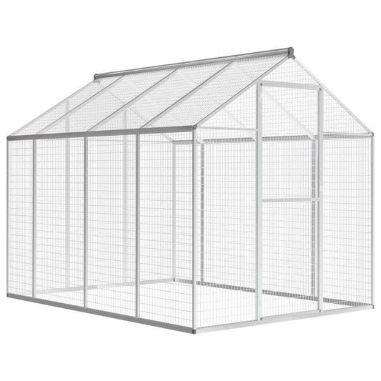 Outdoor Aviary Aluminium 178x242x192 cm