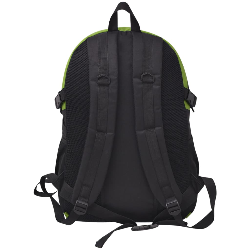 vidaXL Hiking Backpack 40 L Black and Green