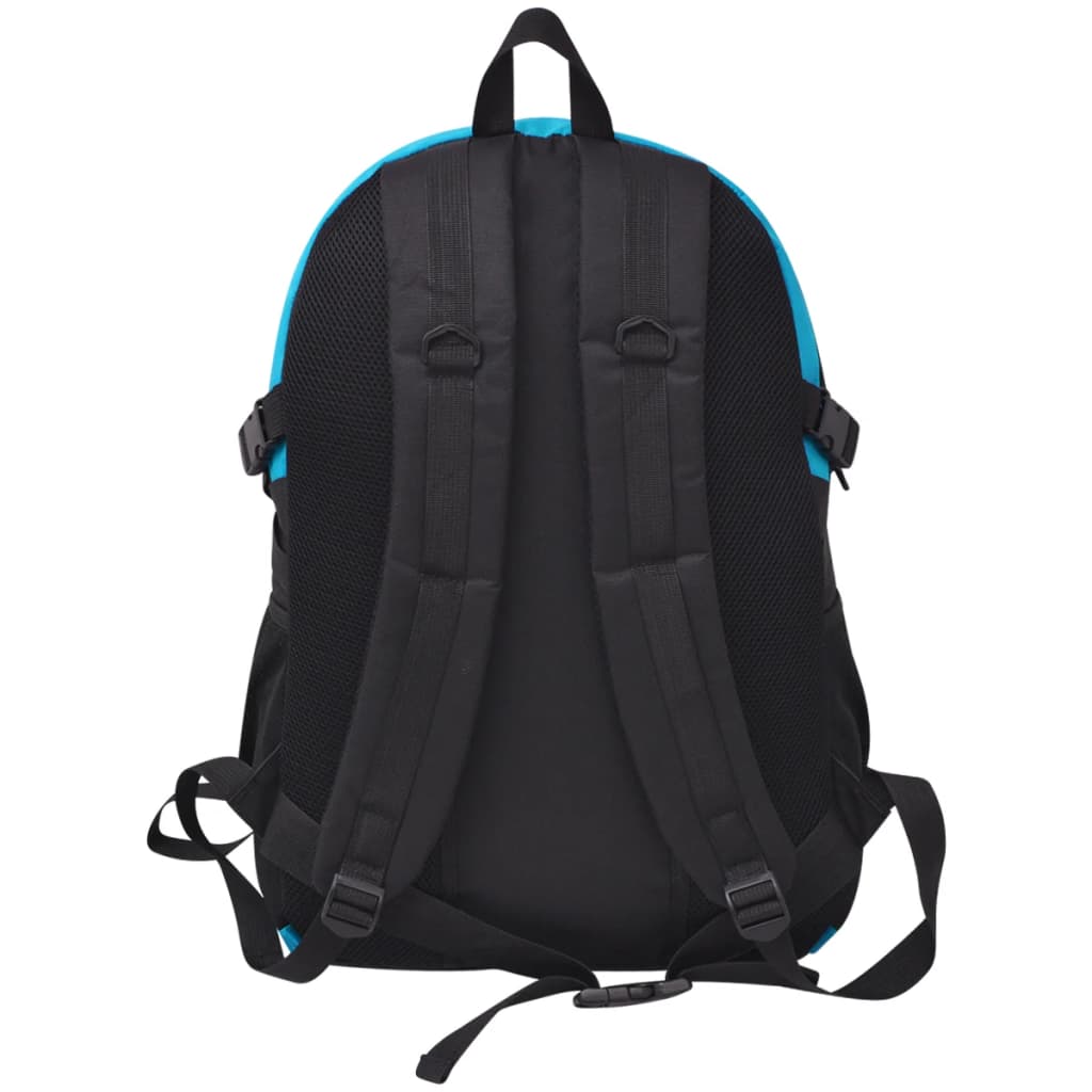 vidaXL Hiking Backpack 40 L Black and Blue