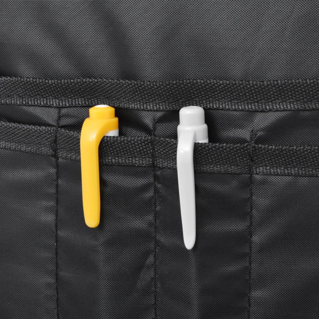 vidaXL School Backpack 40 L Black and Blue