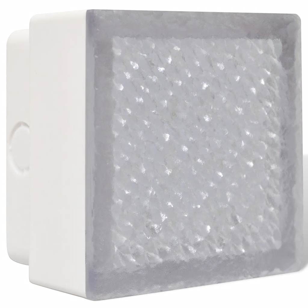 LED Inground Lights 6 pcs 100x100x68 mm