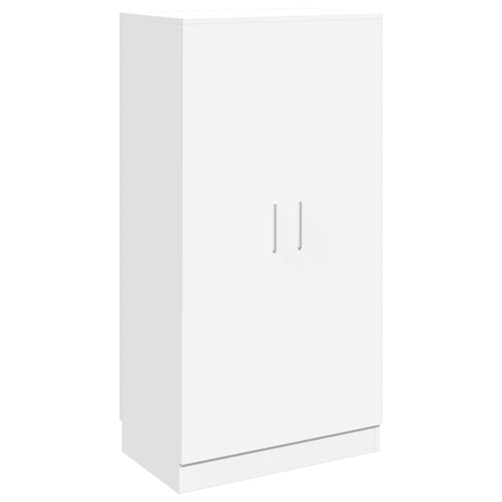 Shoe Cabinet 7 Shelves White