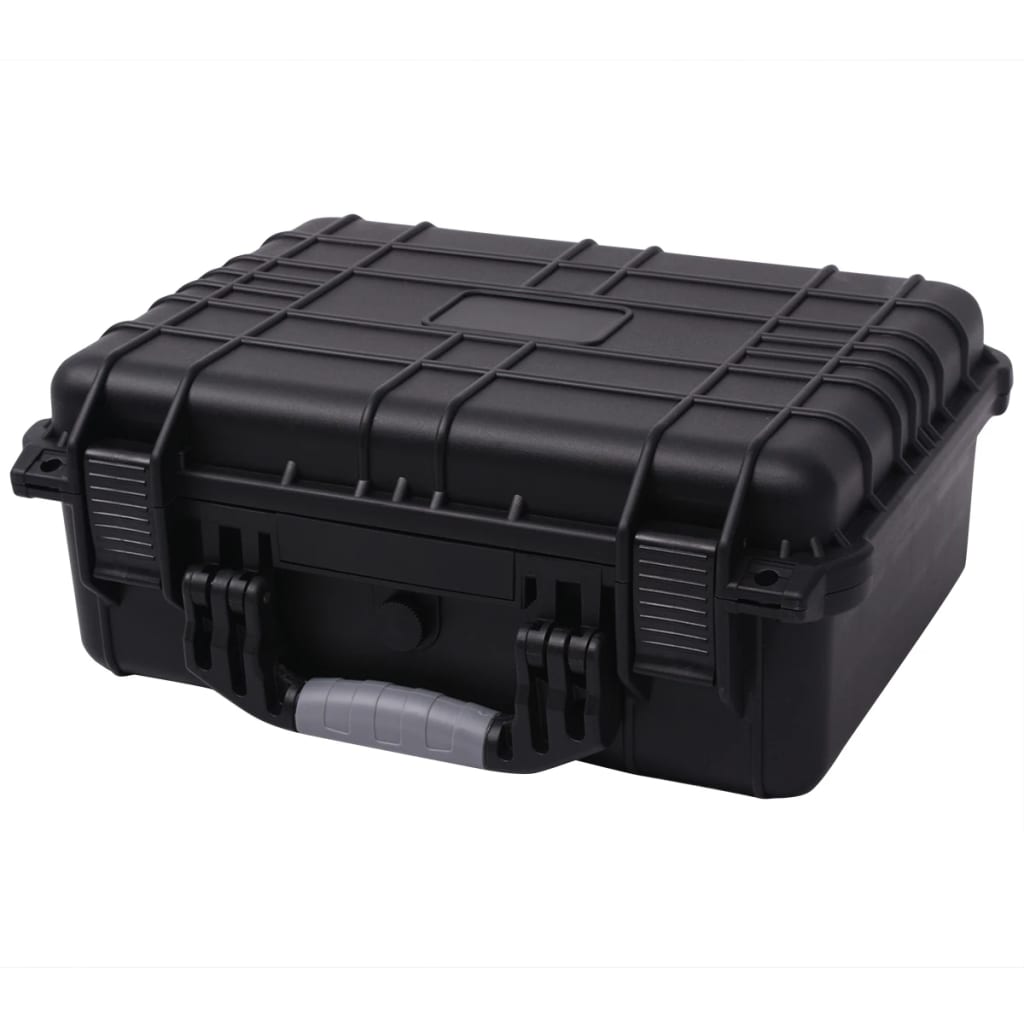 142167 vidaXL Protective Equipment Case 40,6x33x17,4 cm Black