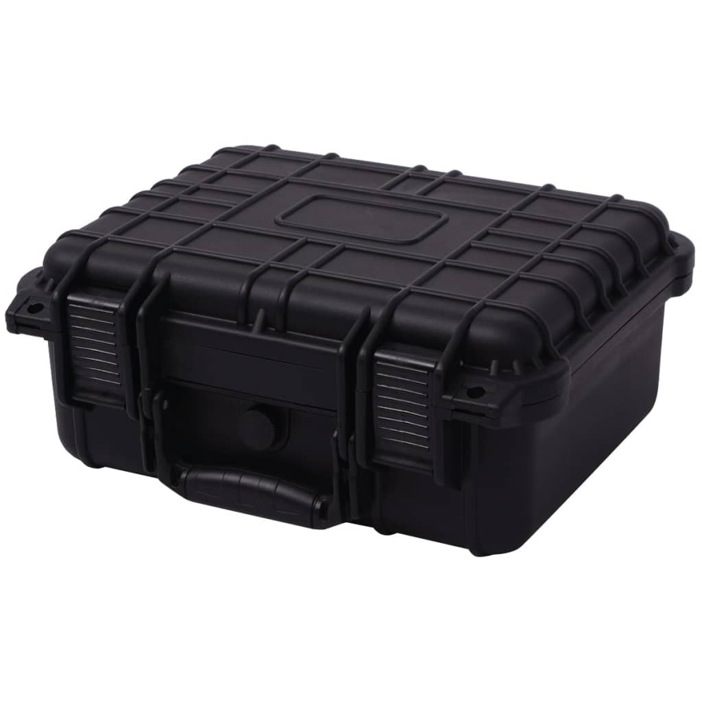 142168 vidaXL Protective Equipment Case 35x29,5x15 cm Black