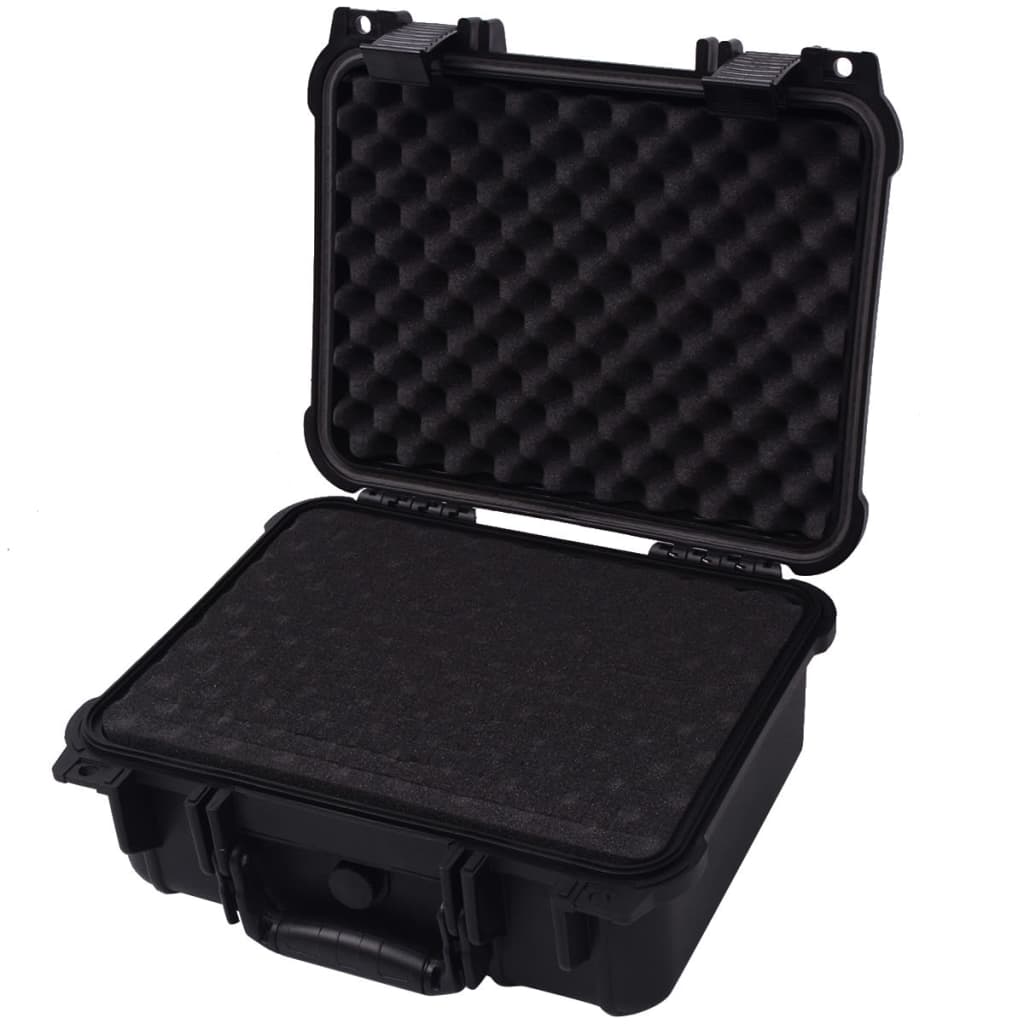 142168 vidaXL Protective Equipment Case 35x29,5x15 cm Black