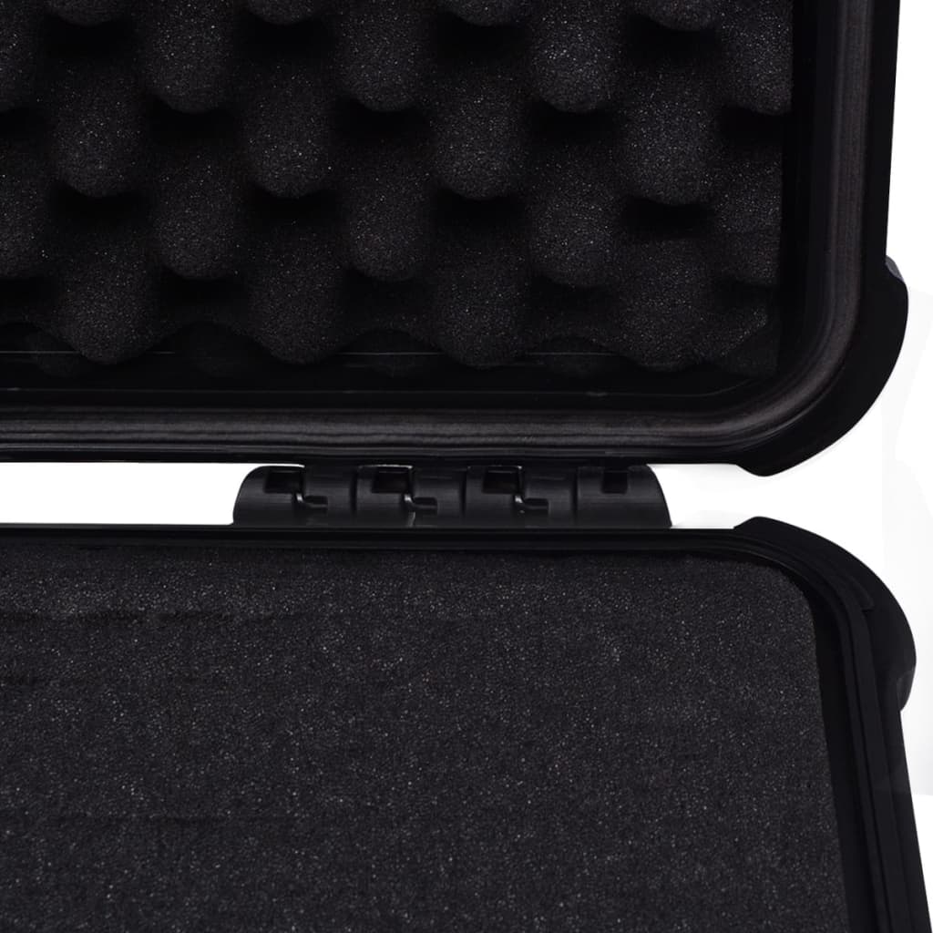 142168 vidaXL Protective Equipment Case 35x29,5x15 cm Black