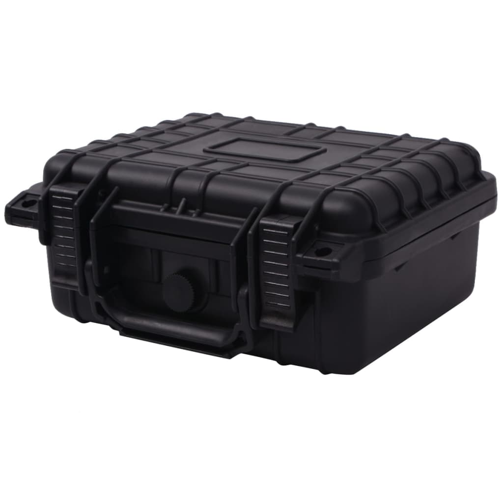 142169 vidaXL Protective Equipment Case 27x24,6x12,4 cm Black