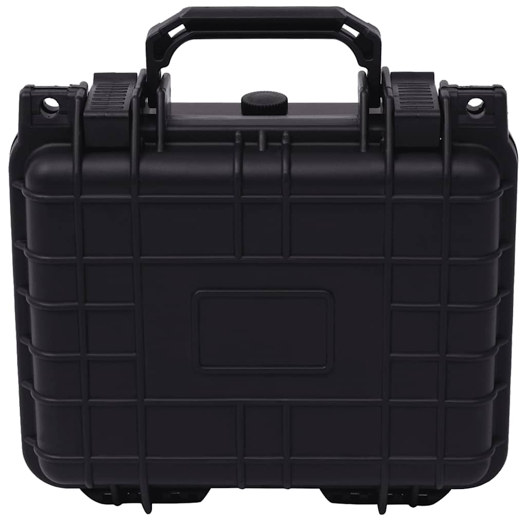 142169 vidaXL Protective Equipment Case 27x24,6x12,4 cm Black