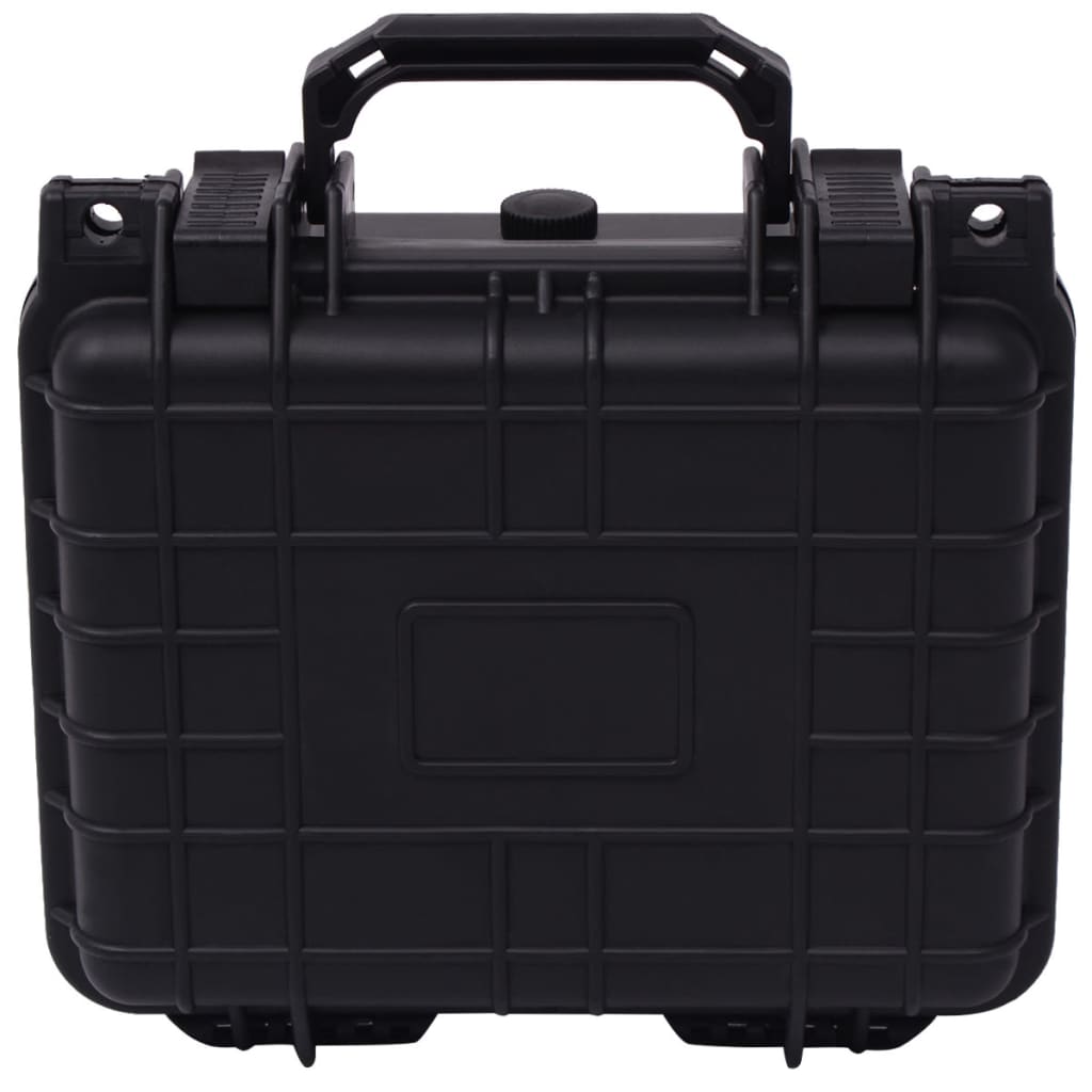 142169 vidaXL Protective Equipment Case 27x24,6x12,4 cm Black