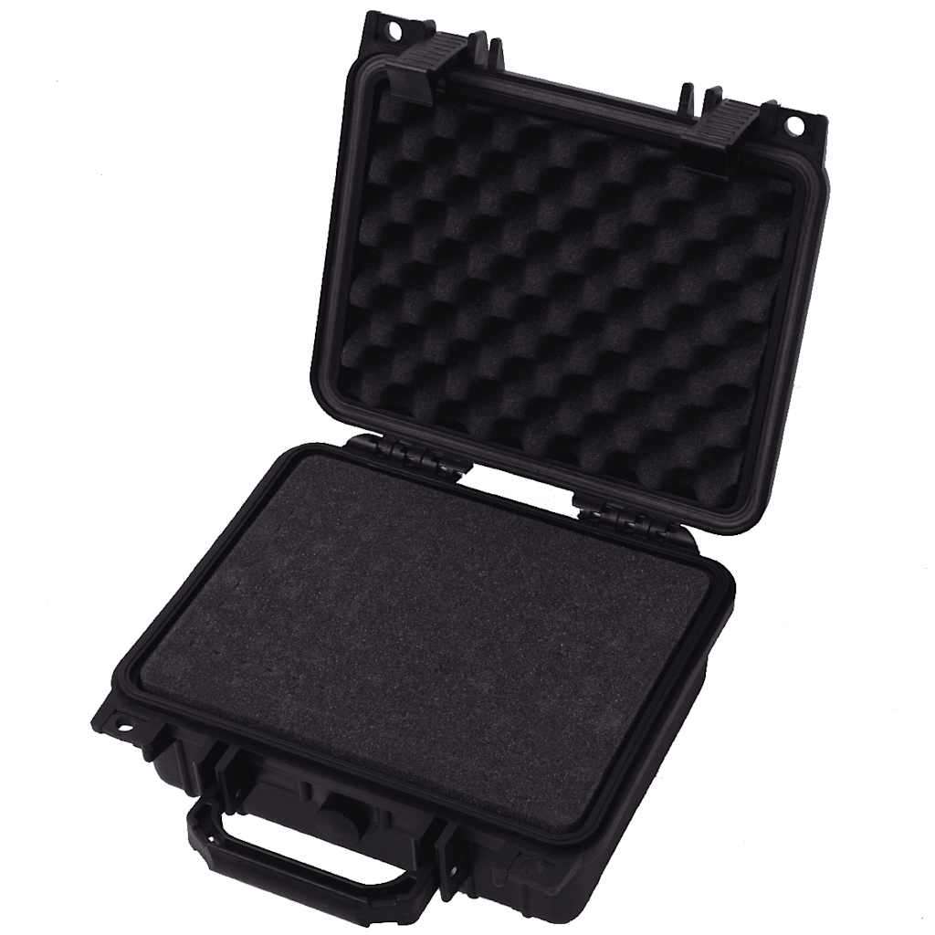 142169 vidaXL Protective Equipment Case 27x24,6x12,4 cm Black