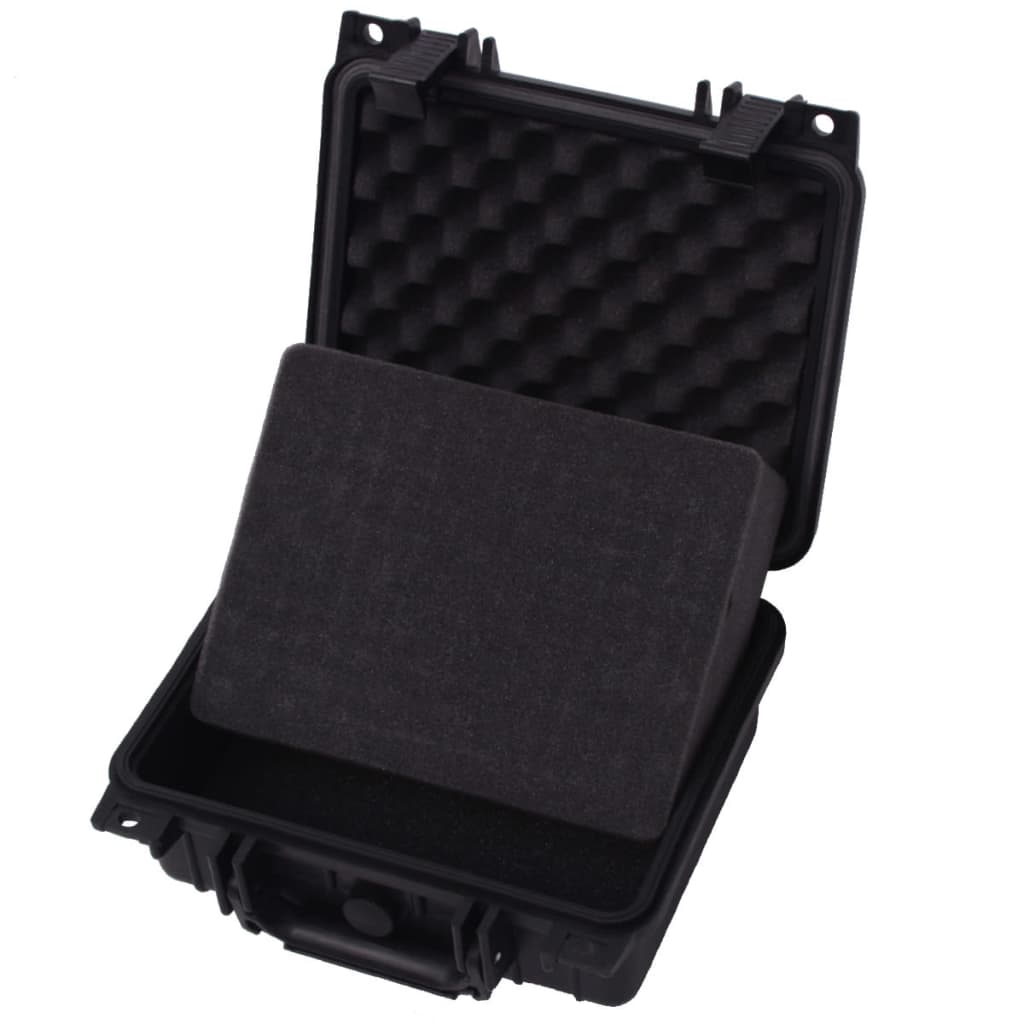 142169 vidaXL Protective Equipment Case 27x24,6x12,4 cm Black