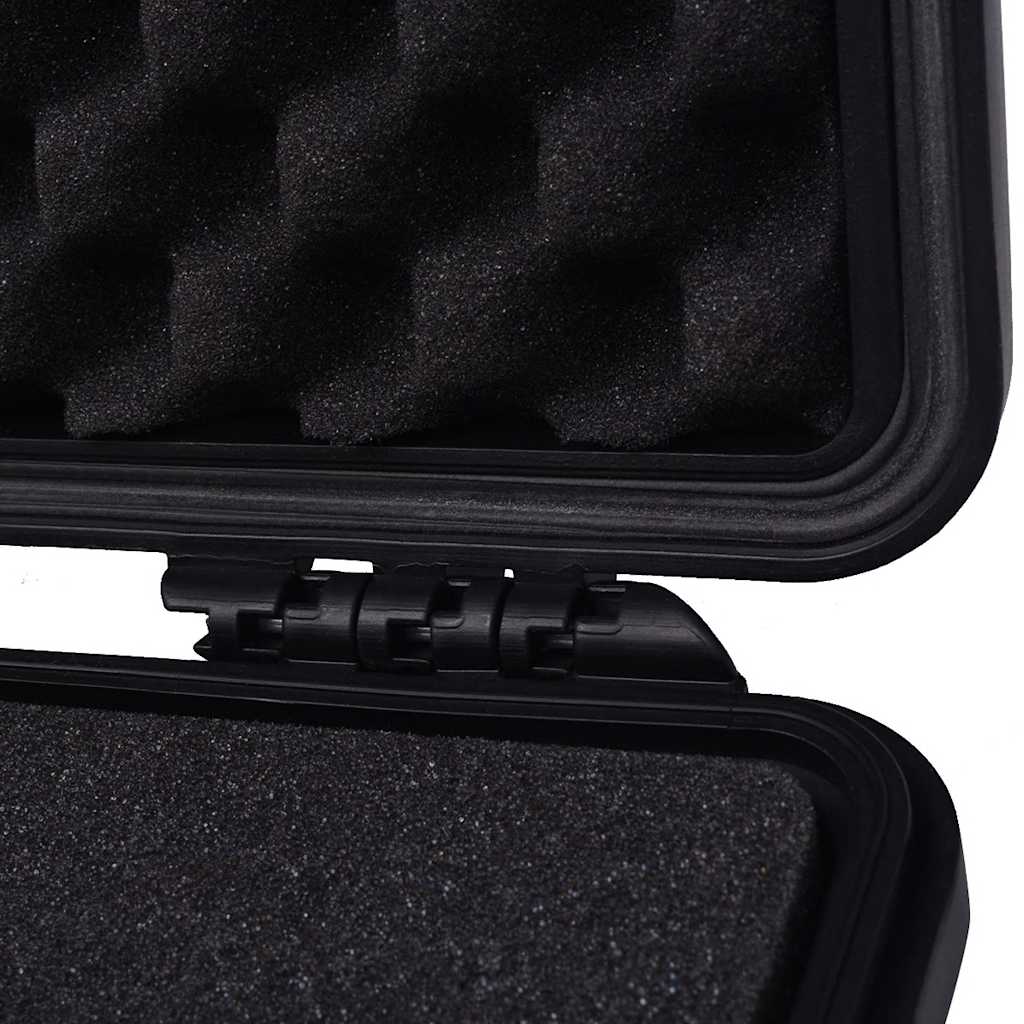 142169 vidaXL Protective Equipment Case 27x24,6x12,4 cm Black