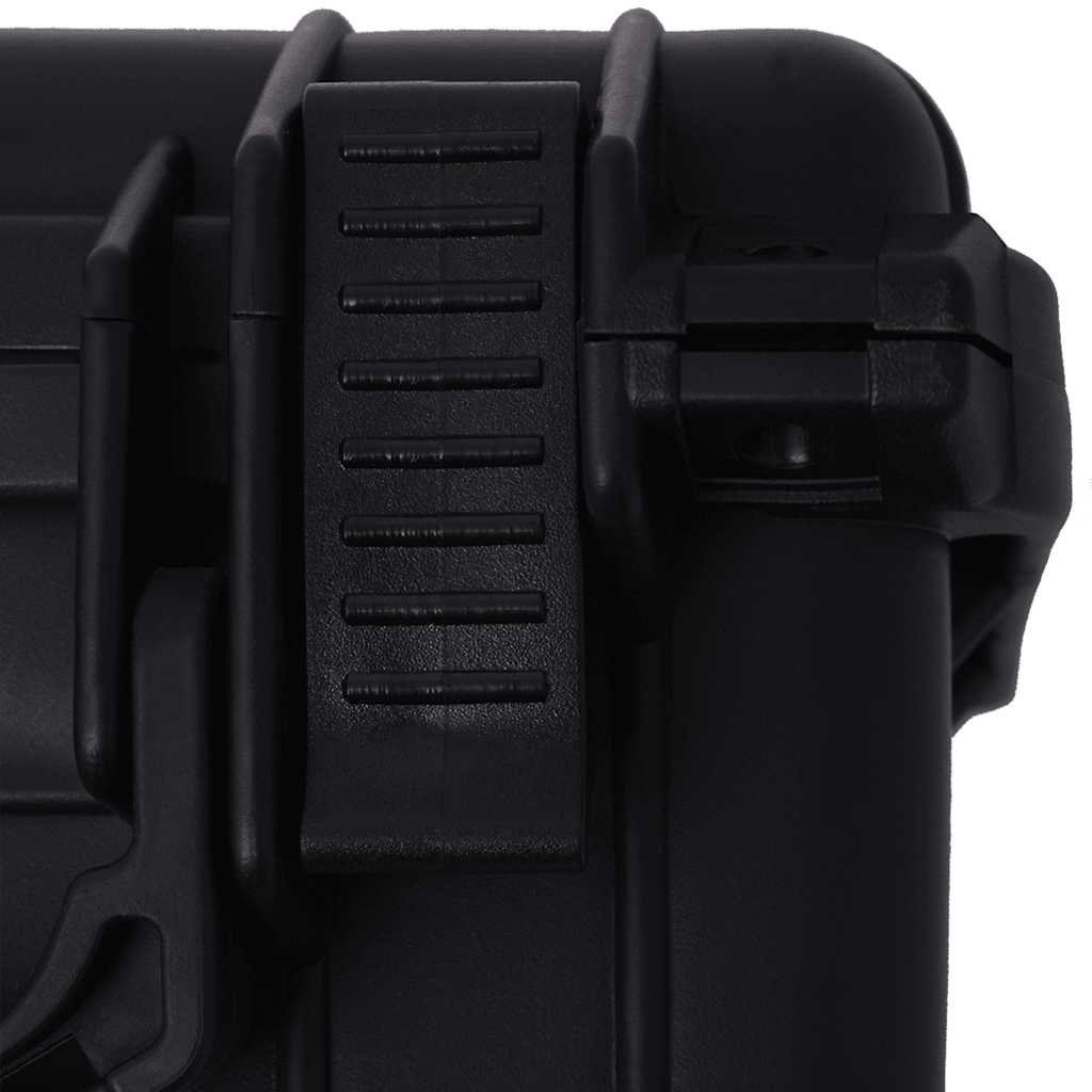 142169 vidaXL Protective Equipment Case 27x24,6x12,4 cm Black