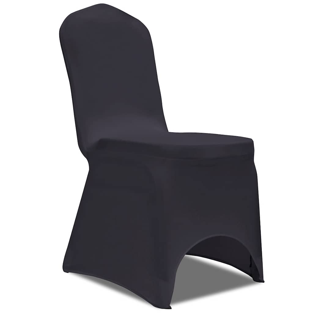 131415 vidaXL Stretch Chair Cover 4 pcs Anthracite