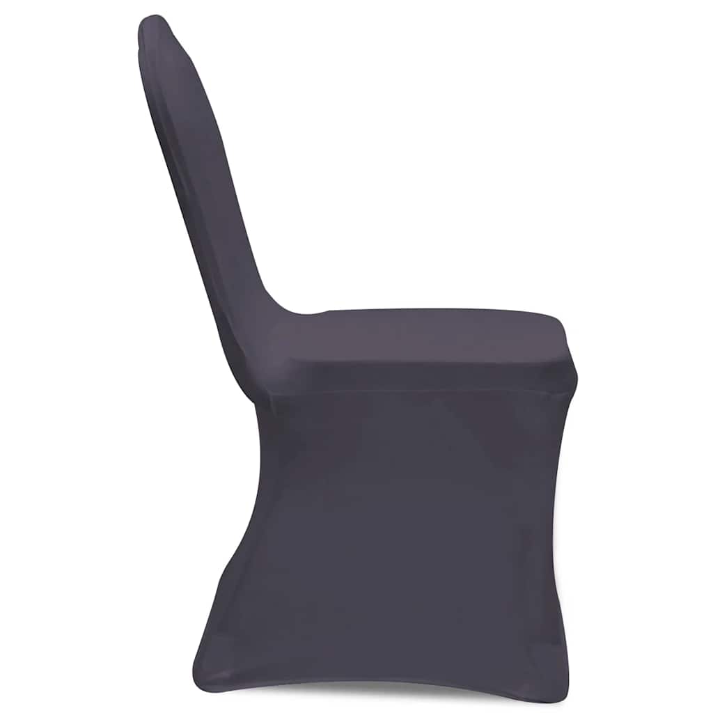 131415 vidaXL Stretch Chair Cover 4 pcs Anthracite