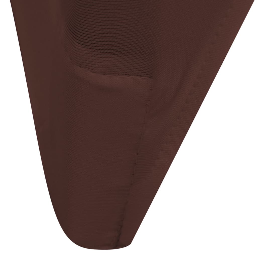 vidaXL Stretch Chair Cover 4 pcs Brown