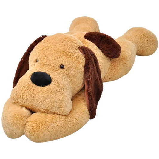 vidaXL Dog Cuddly Toy Plush Brown 160 cm