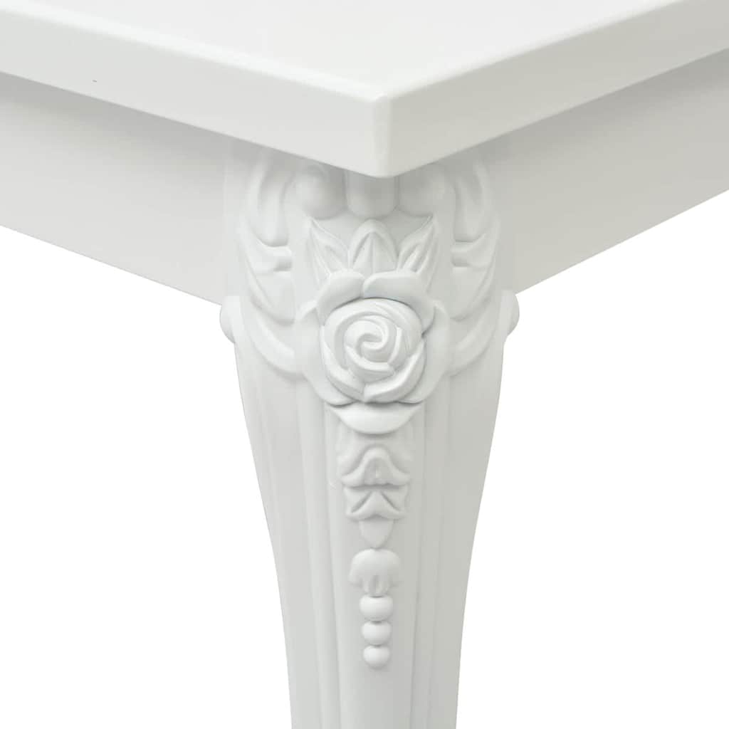 243380 vidaXL Coffee Table 100x60x42 cm High Gloss White