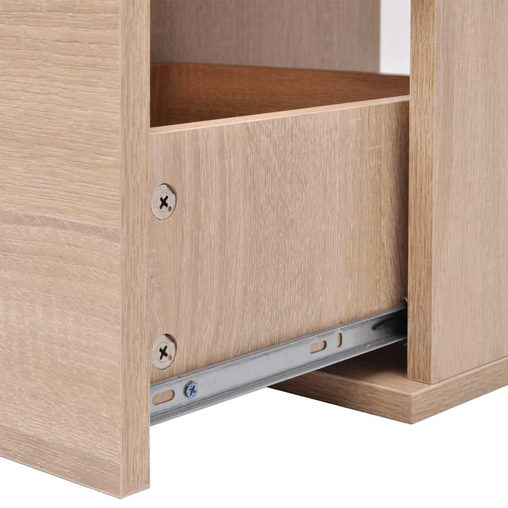Nine Piece Bathroom Furniture Set with Basin with Tap Beige