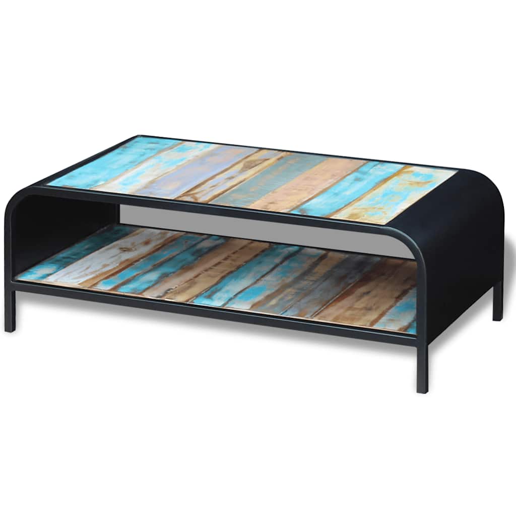243285 vidaXL Coffee Table Solid Reclaimed Wood