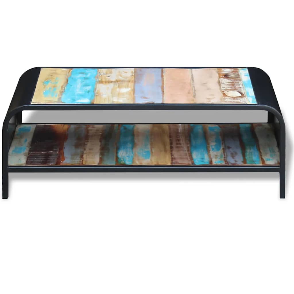 243285 vidaXL Coffee Table Solid Reclaimed Wood