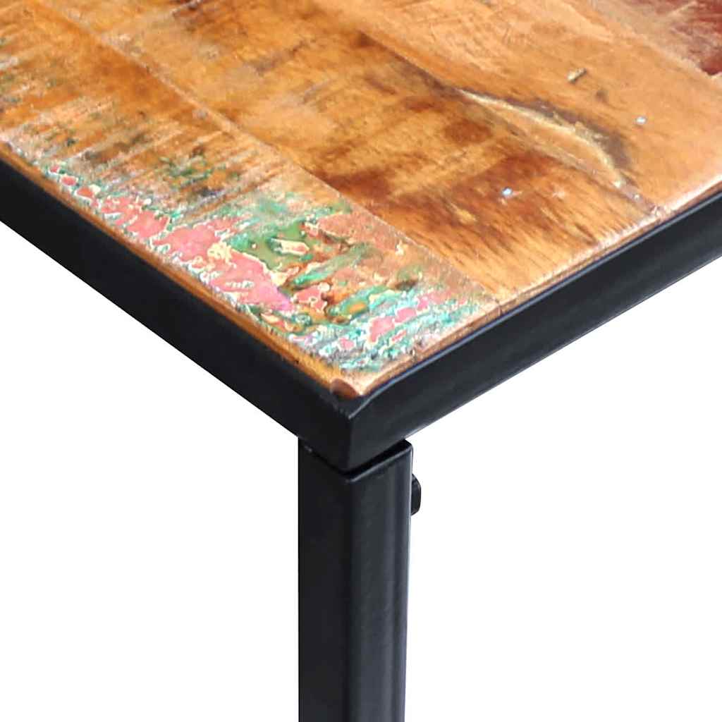 243337 vidaXL Console Table Solid Reclaimed Wood 110x35x76 cm