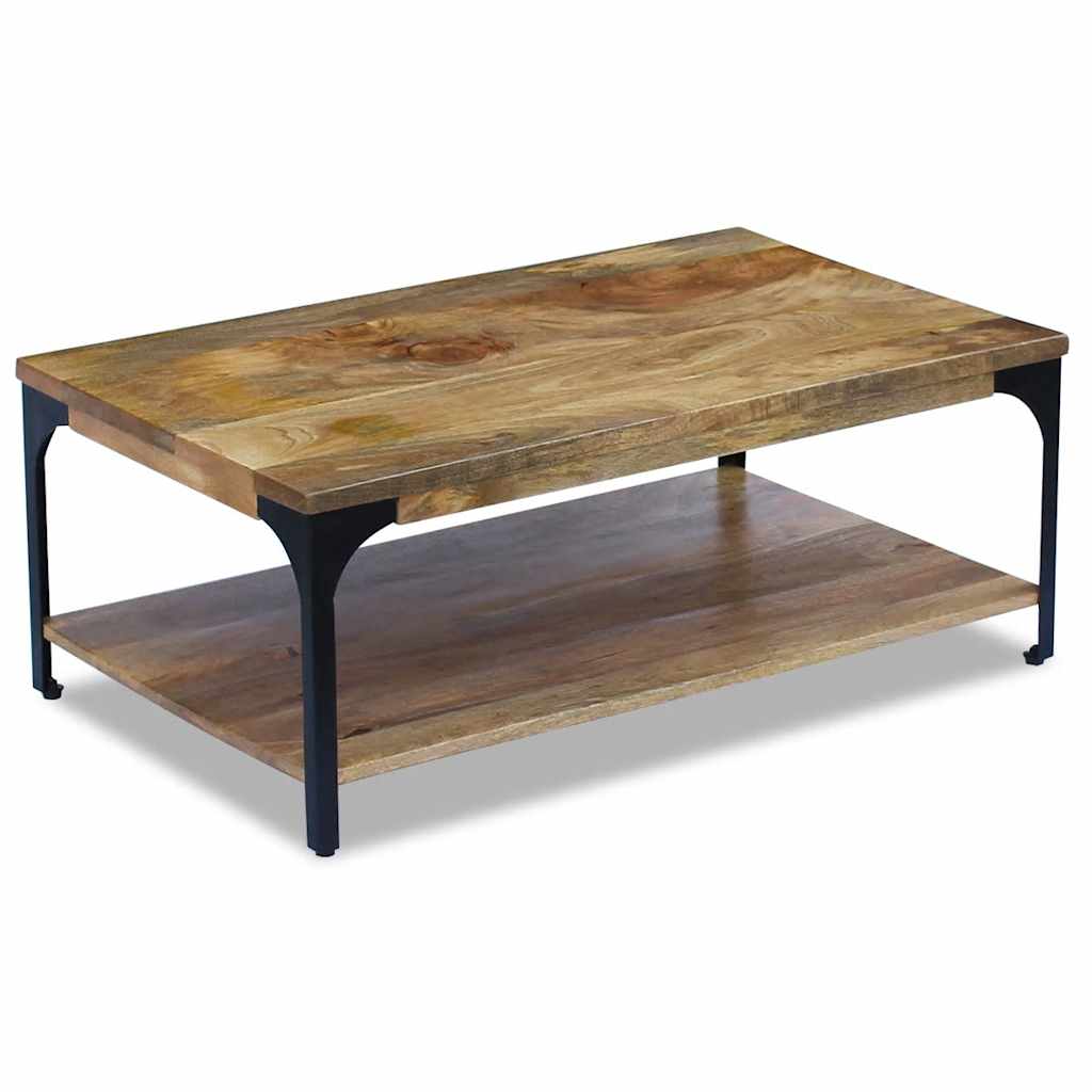 243341 vidaXL Coffee Table Mango Wood 100x60x38 cm