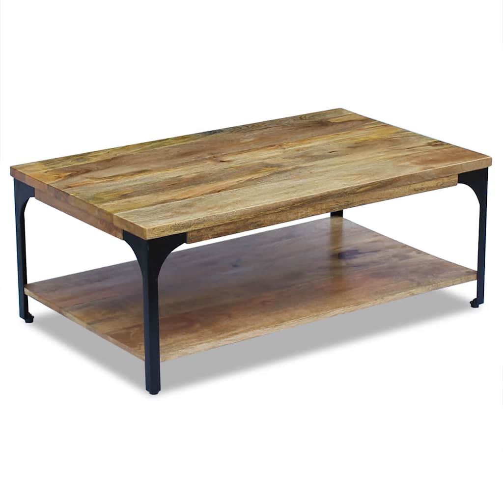 243341 vidaXL Coffee Table Mango Wood 100x60x38 cm